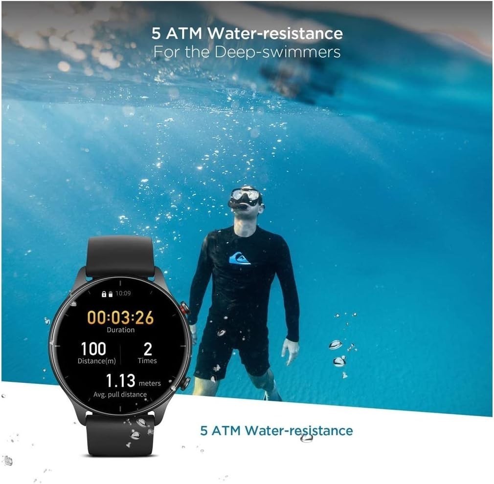 Amazfit GTR 2e Smart Watch, 24 Day Battery Life, Alexa Built-in, Fitness Tracker
