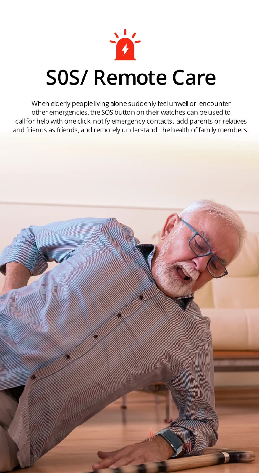VALDUS VITRO Smart Bracelet Heart Rate No Screen Fitness Tracker Waterproof