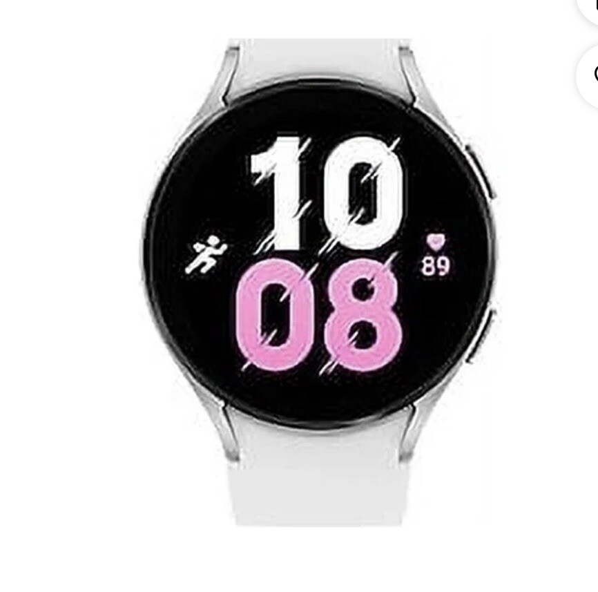 Samsung SM-R910NZSAXAA Galaxy Watch5 Aluminum Smartwatch 44mm BT – Silver