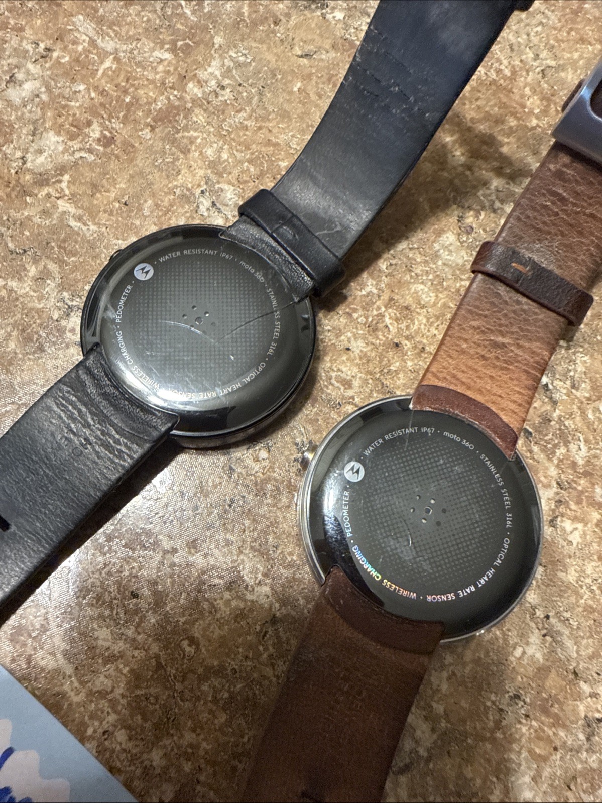 X6 Motorola Moto 360 Smart Watches Parts Only!!!! No Return!!