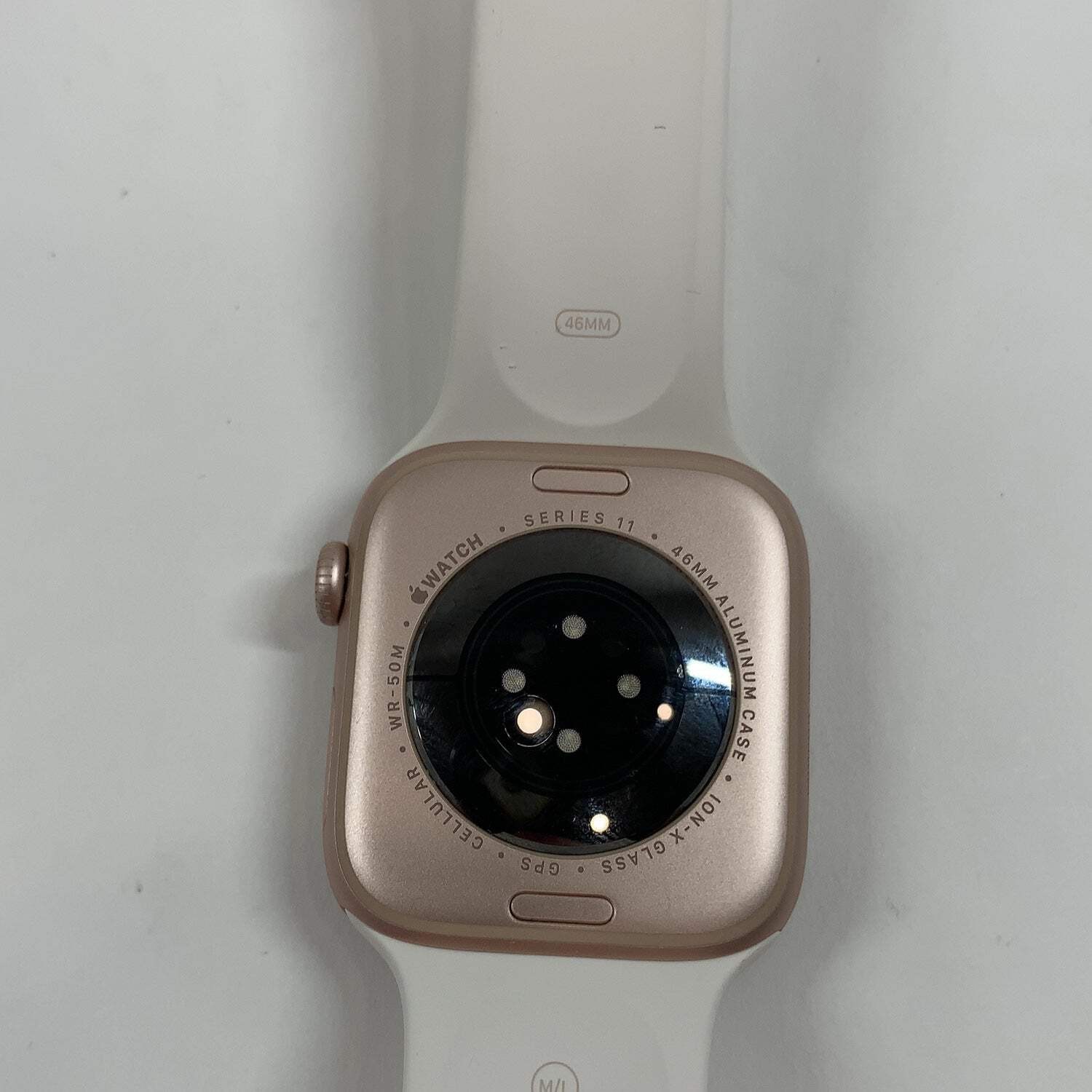 Unlocked Apple Watch Series 11 46MM Rose Gold Aluminum MFCJ4LW/A