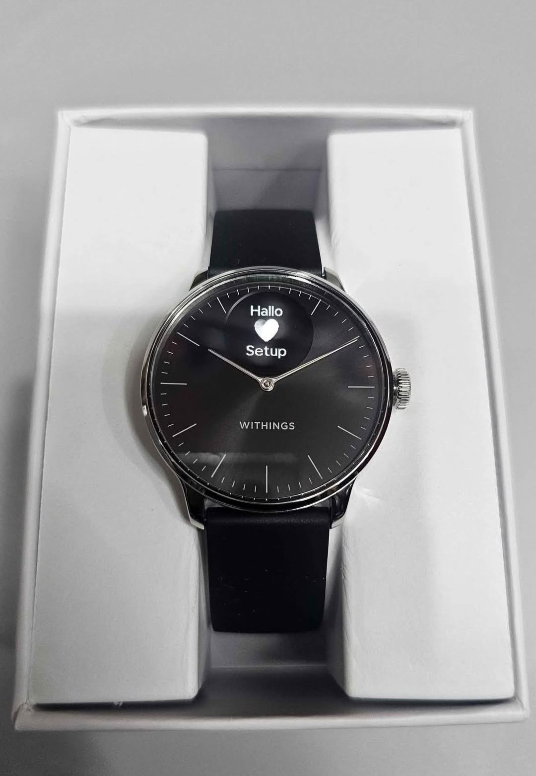 Withings ScanWatch Light – Hybrid Smart Watch, Heart Rate Monitoring, Fitness
