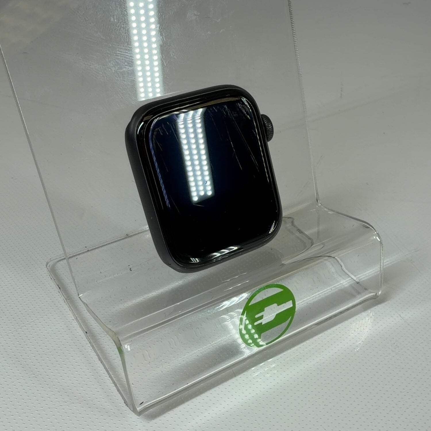 Unlocked Apple Watch Series 5 44MM Black Aluminum MWW12LL/A Face Only