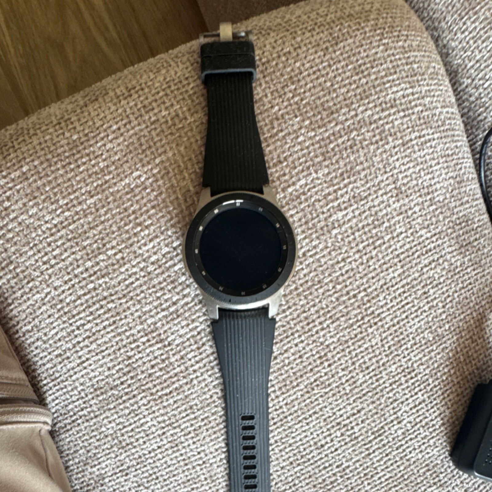 Samsung Galaxy Watch SM-R800 46mm Silver Black Fitness Tracker