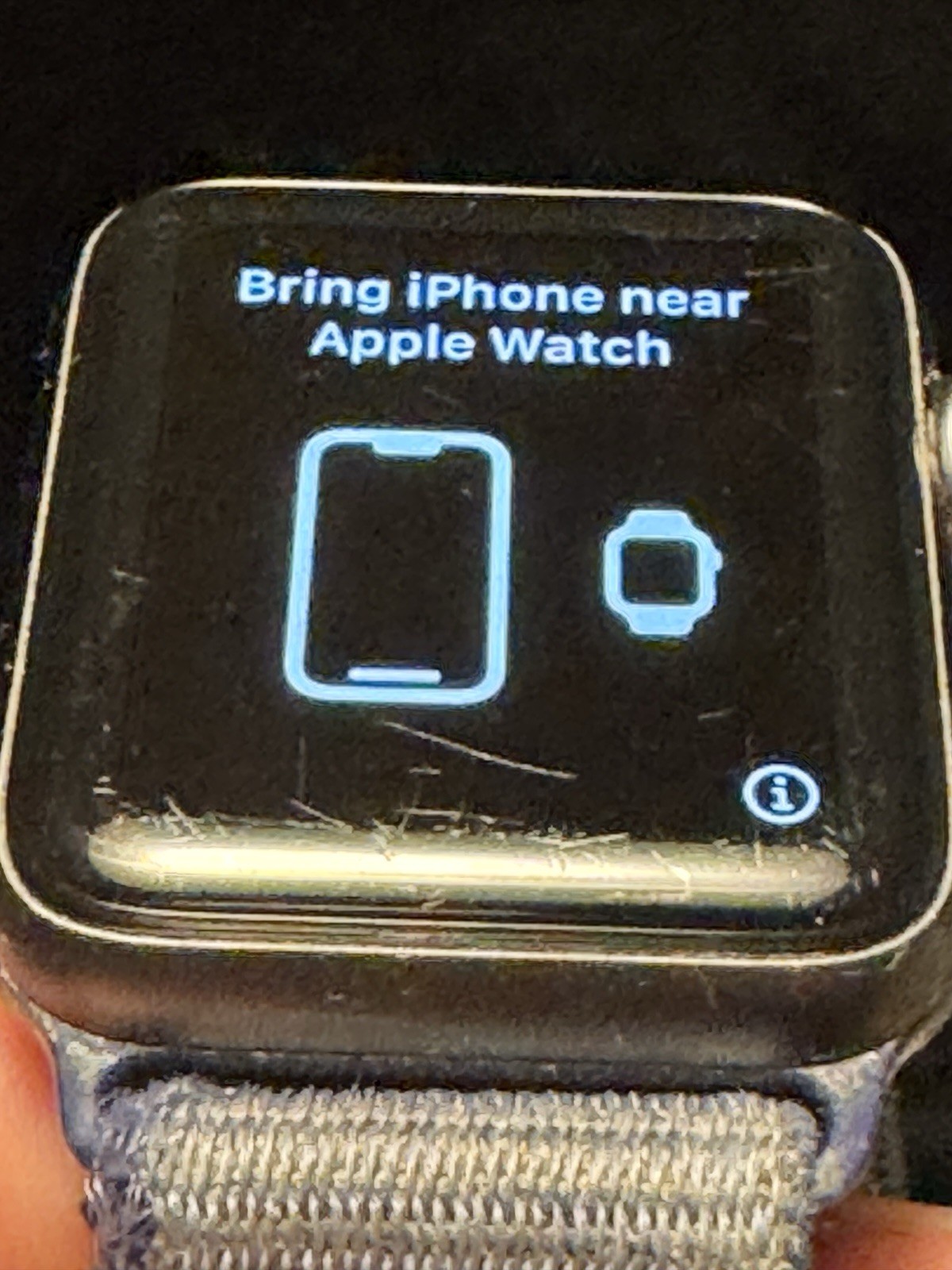 Apple Watch Series 3 GPS Aluminum Case 42mm Fabric Wristband WR-50M Unlocked