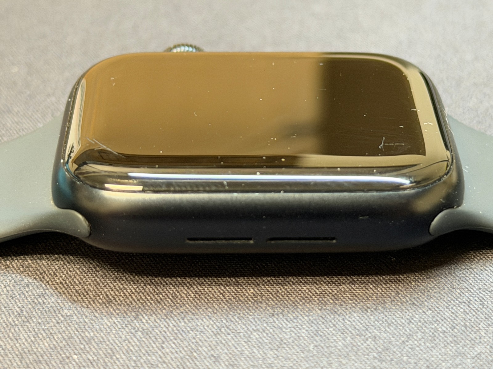 GPS Only Apple Watch SE 3 44MM Midnight Aluminum Blue Sport Band – BH 100%