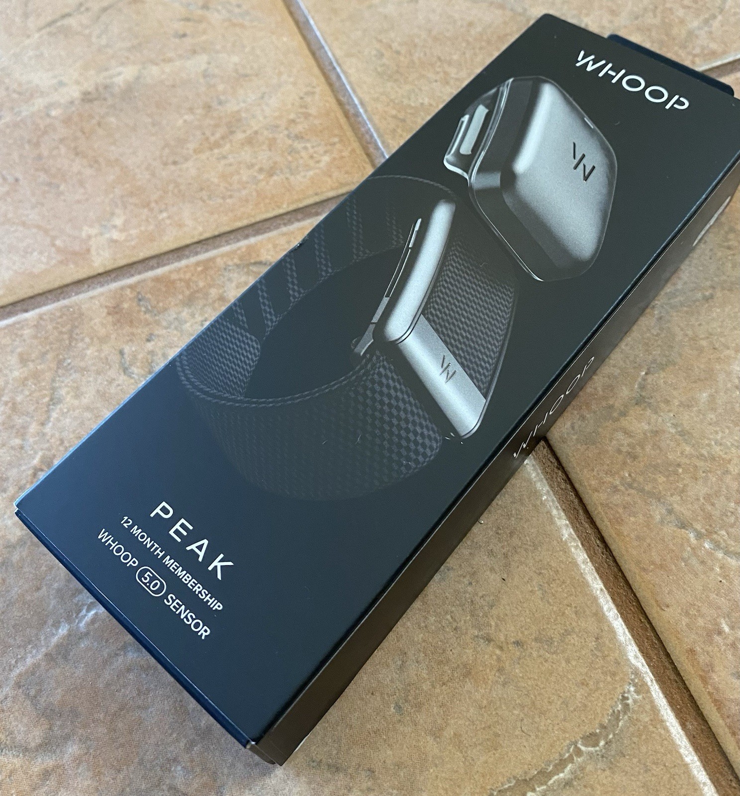 Whoop Peak 12 Month Membership 5.0 Health and Fitness Wearable NEW SEALED