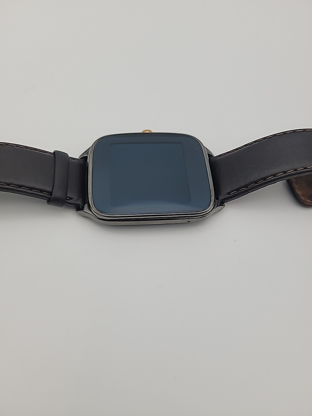 ASUS ZenWatch 2 WI501Q 45mm Smartwatch Stainless Steel Case Black Leather Band