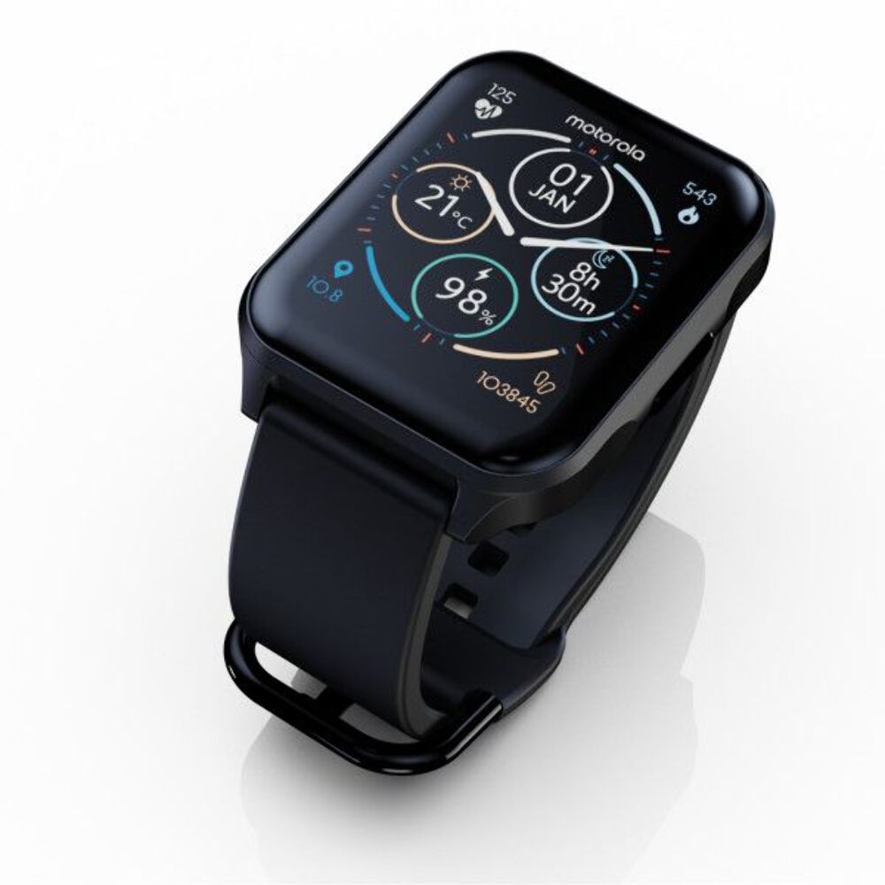NEW Motorola Moto Watch 70 – 1.69″ Smartwatch – 10-Day Battery, IP67 Waterproof