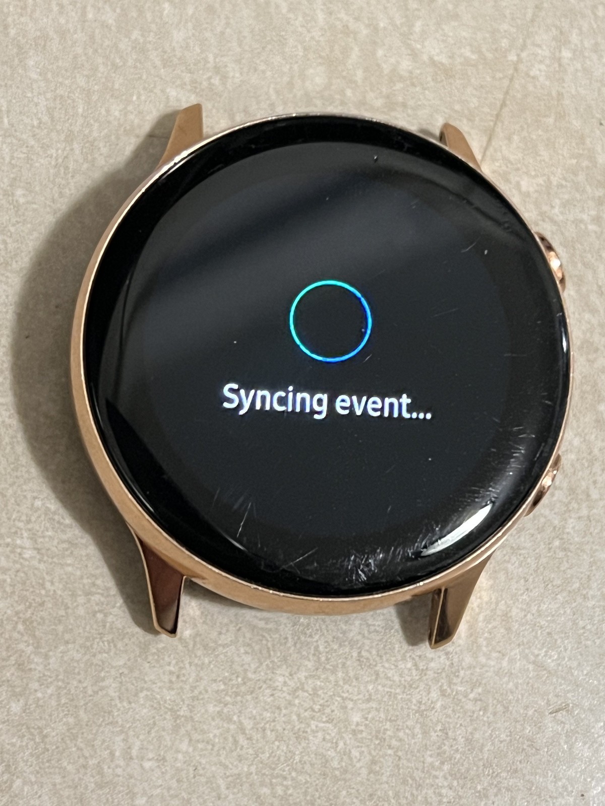 Samsung SM-R500NZDCXAR Galaxy Active 40mm Rose Gold – No Bands – GOOD