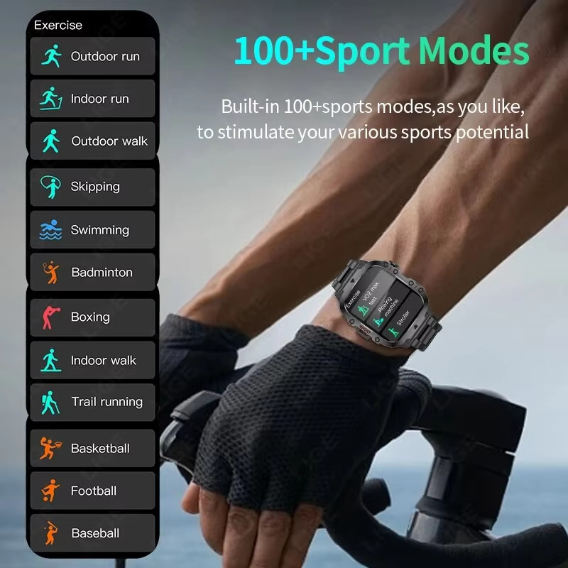 Waterproof Smart Watch for Men & Women (Answer/Make Calls) Voice Assistant 2025
