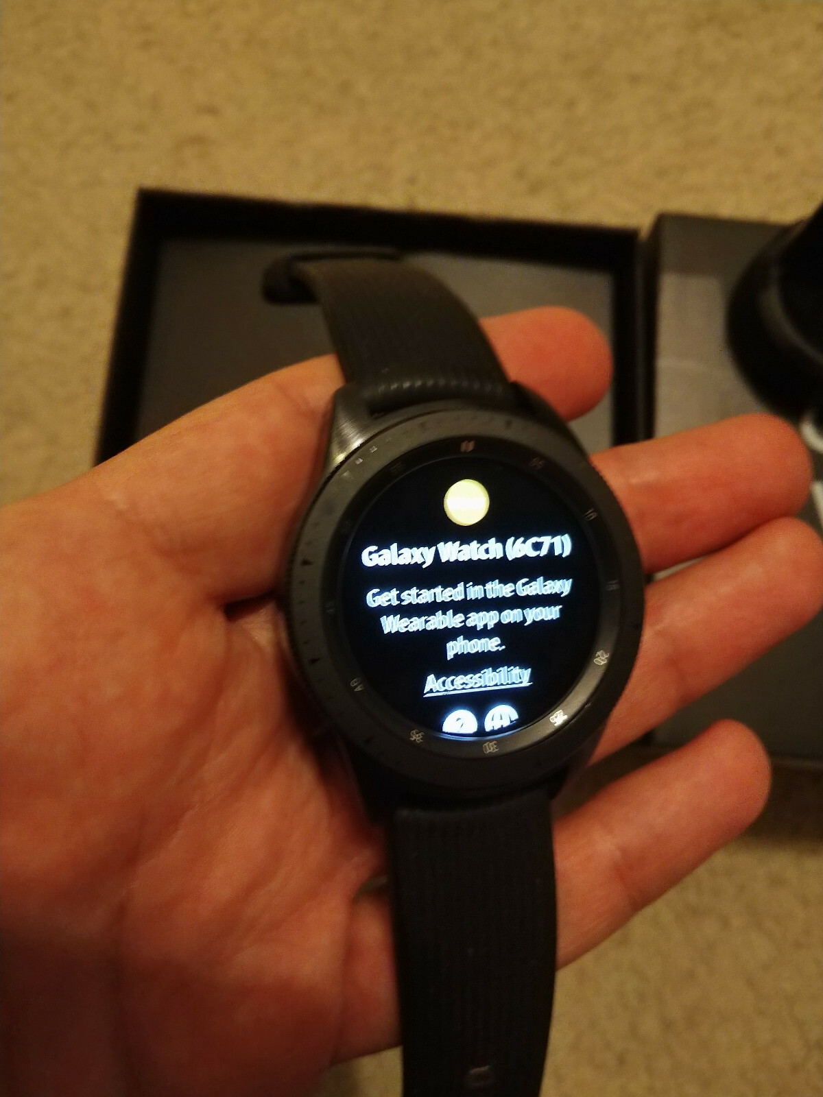 Samsung Galaxy Watch SM-R810 42mm Bluetooth Midnight Black