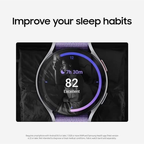 Samsung Galaxy Watch 6 40mm LTE – Aluminum Cream Sports Band – Gold – SM-R935UZE