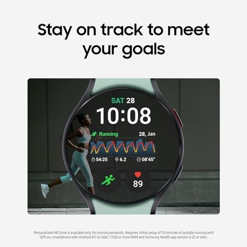 Samsung Galaxy Watch 6 40mm LTE – Aluminum Cream Sports Band – Gold – SM-R935UZE
