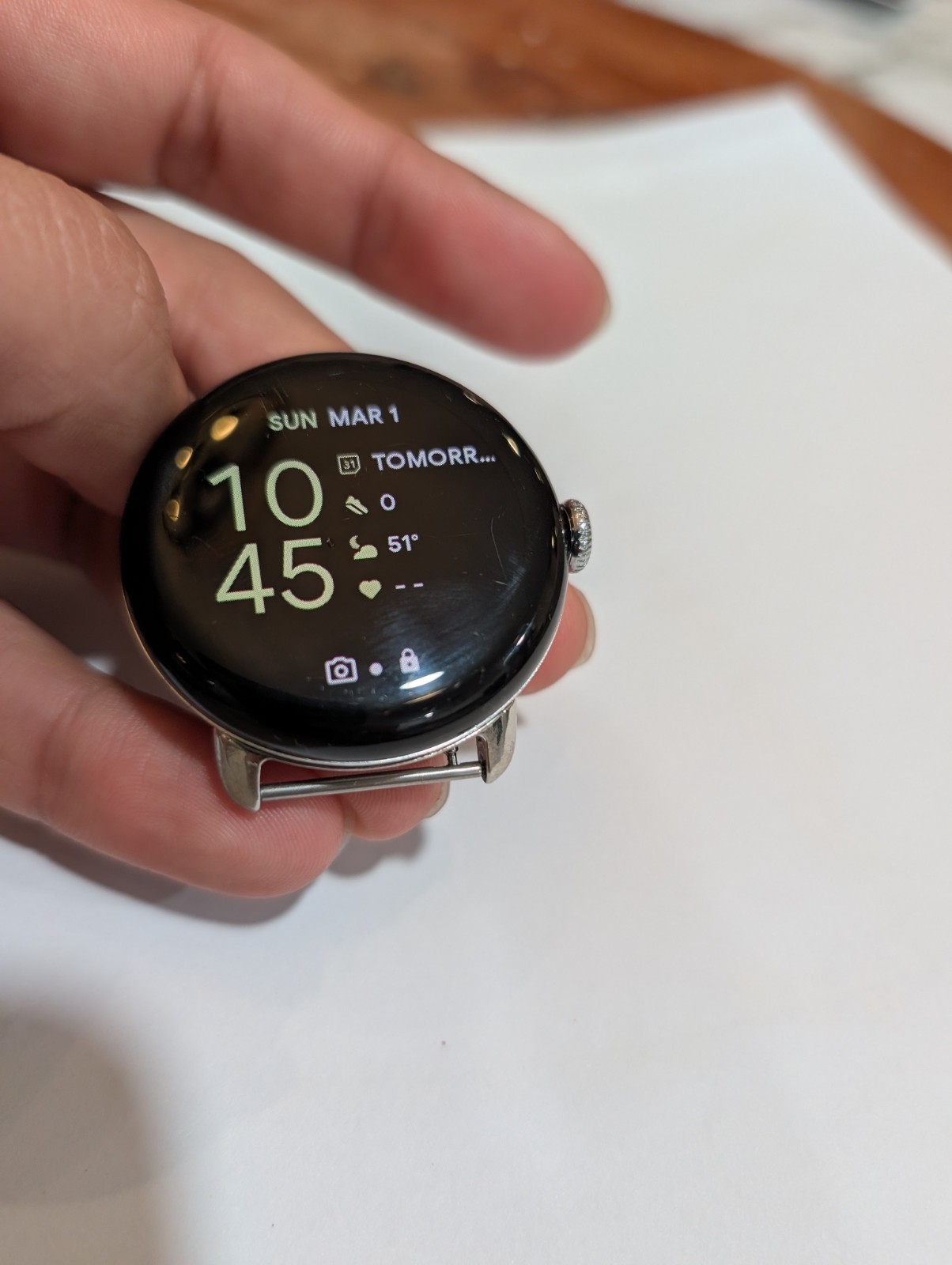 Google Pixel Watch 2 41mm GPS + WiFi + Bluetooth Gold Black Silver Excellent
