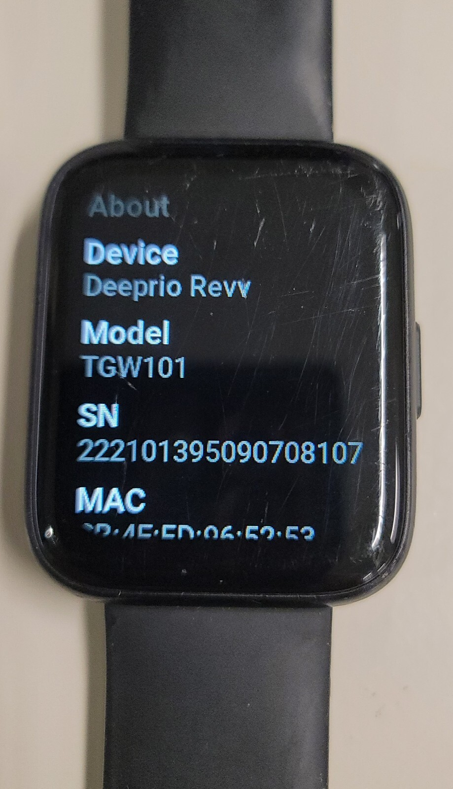 Deeprio Smart Watch for Android iOS Phones, 1.52″ HD Full Touch Screen