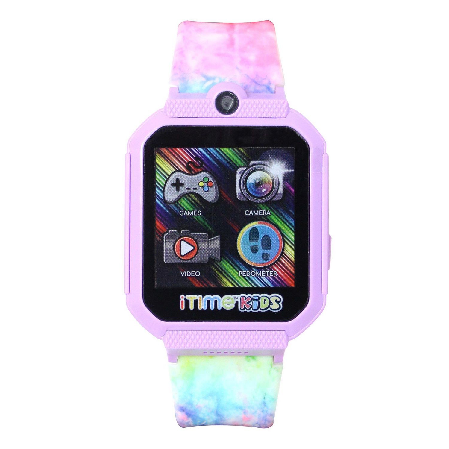 Itime ITK2009TIE Kids Body Temperature Interactive Games Watch, Purple