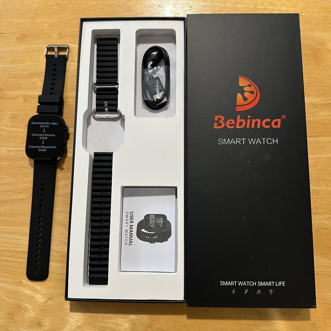 Bebinca Smart Watch Black B0912 2 Bands