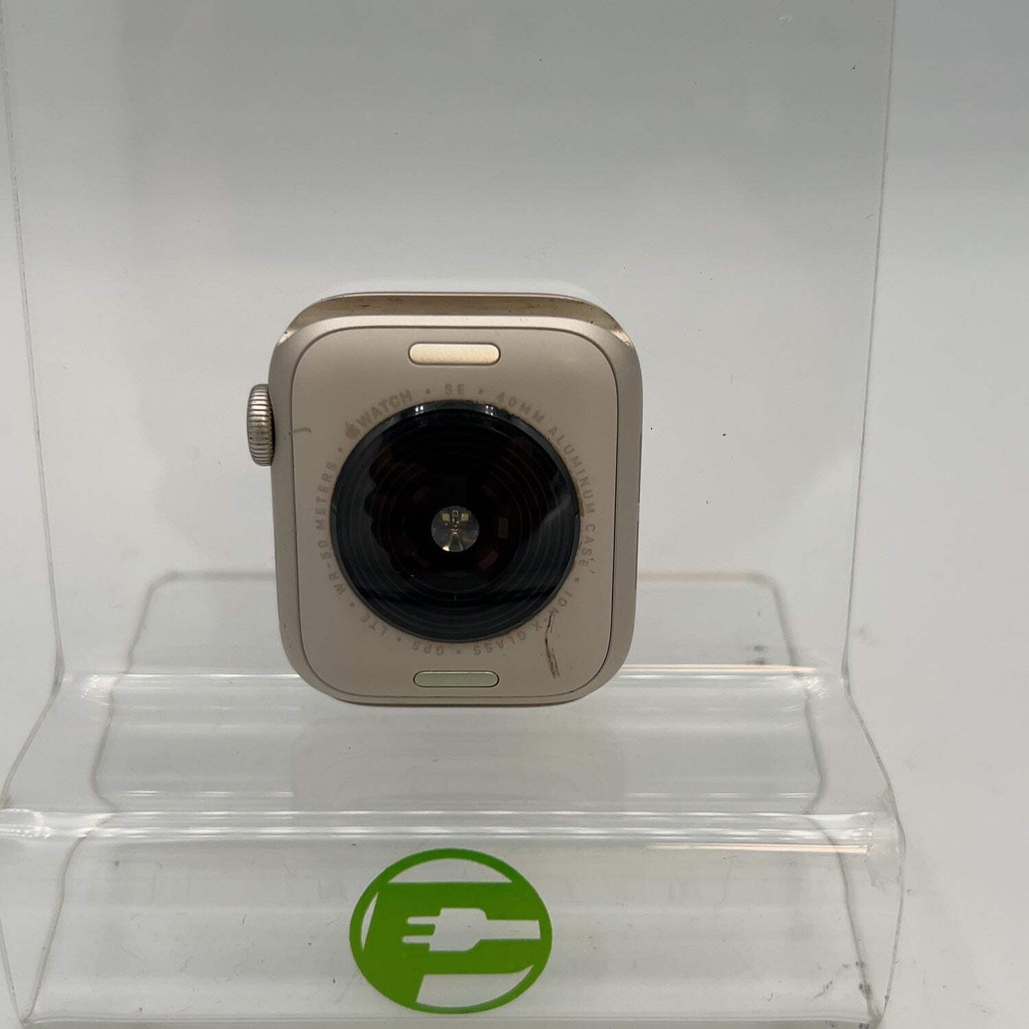 Unlocked Apple Watch SE 2nd Gen 40MM Starlight Aluminum MNTK3LL/A Face Only