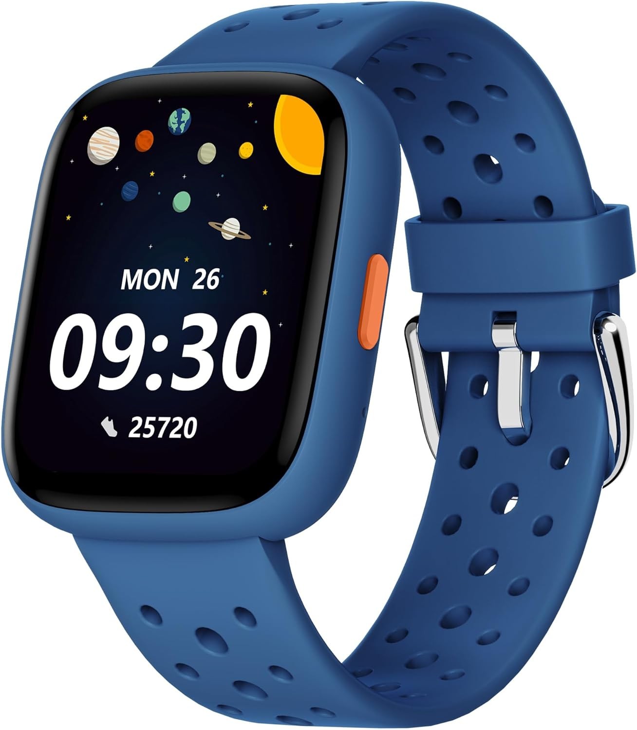 BIGGERFIVE Smart Watch for Kids No APP Phone Needed, 1.8″ Fitness Blue