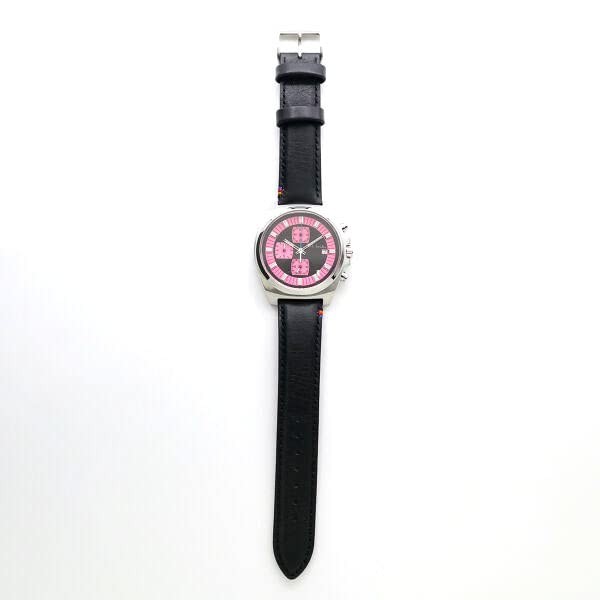 Paul Smith Archives Chronograph Black x Pink Men’s Limited Edition BA7-212-92