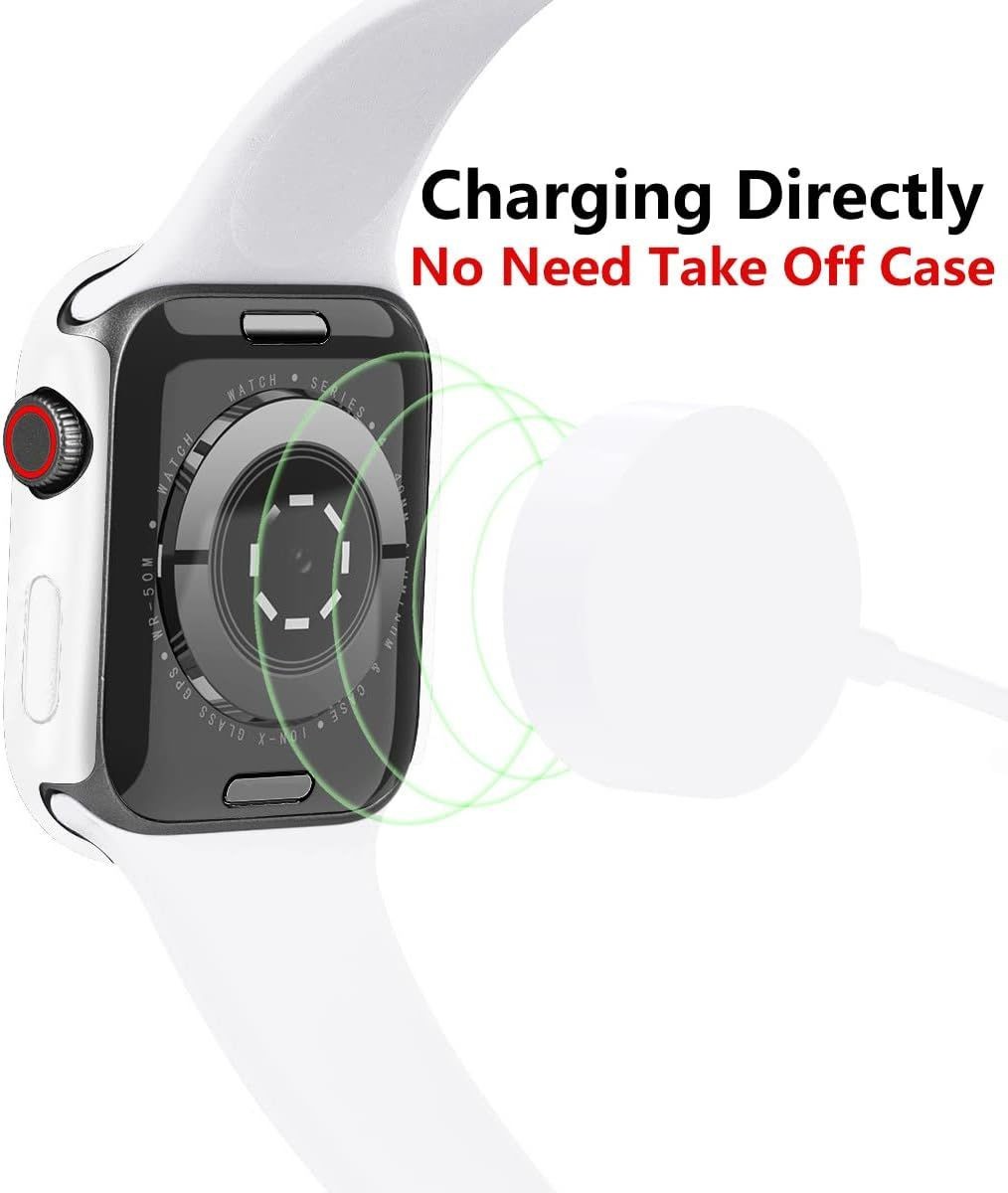 2 Pack Hard Matte Case for Apple Watch Series 11 46mm, Shockproof Bumper Cover