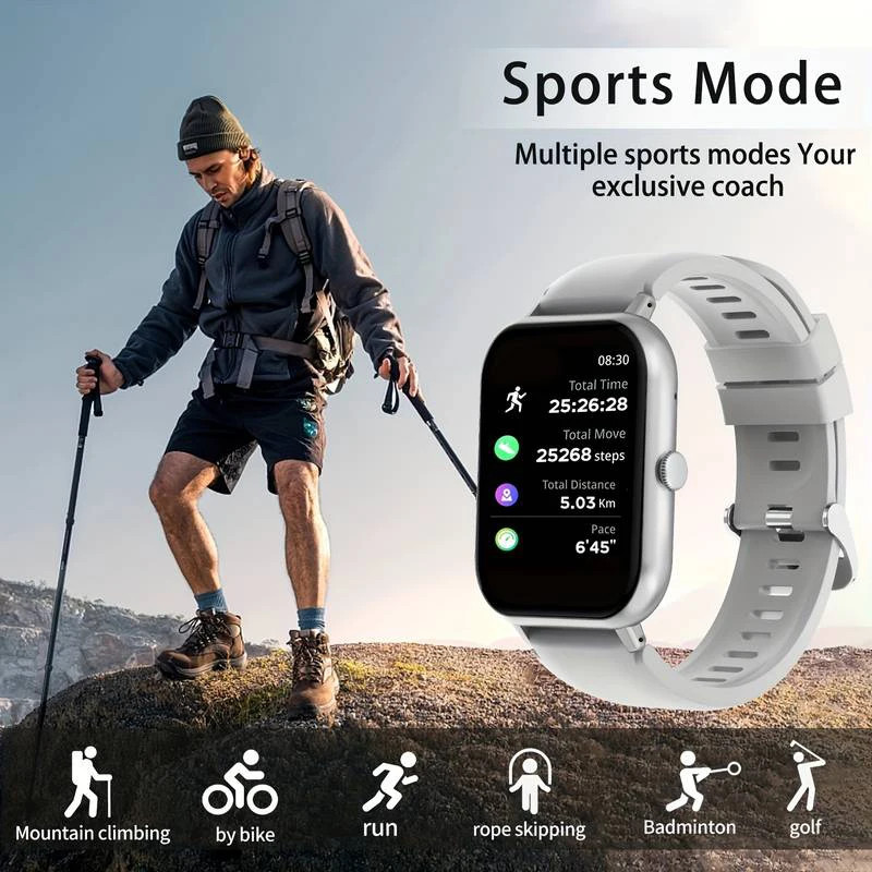 Smart watch wireless calling /dial multi Sport mode Suitable for men and women