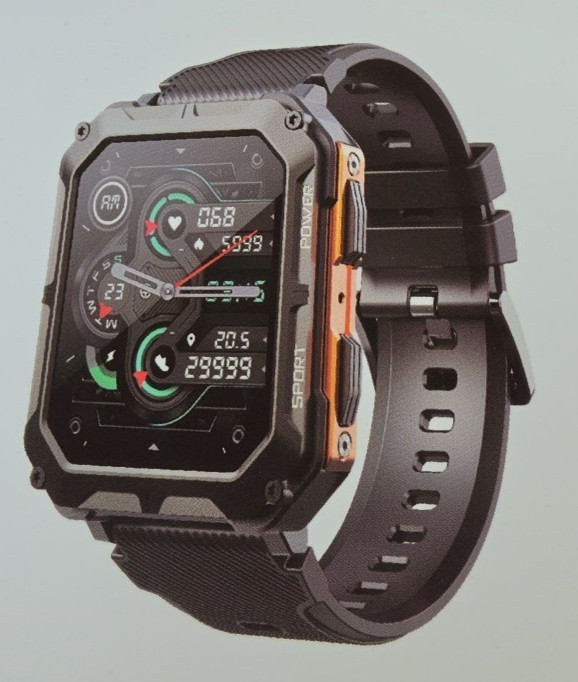 Waterproof Men Smart Watch Military Tactical Watch Outdoors for Android & iPhone