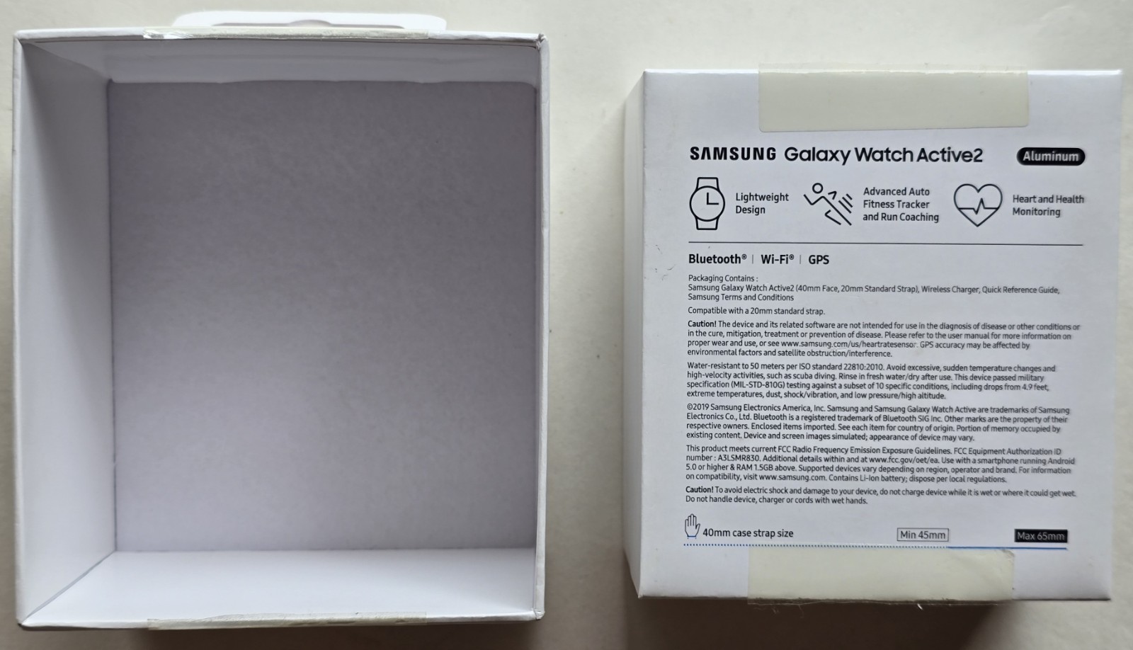 Samsung Galaxy Active2 40mm Smartwatch SM-R830 Pink w/ Pink Band & 3 Protectors