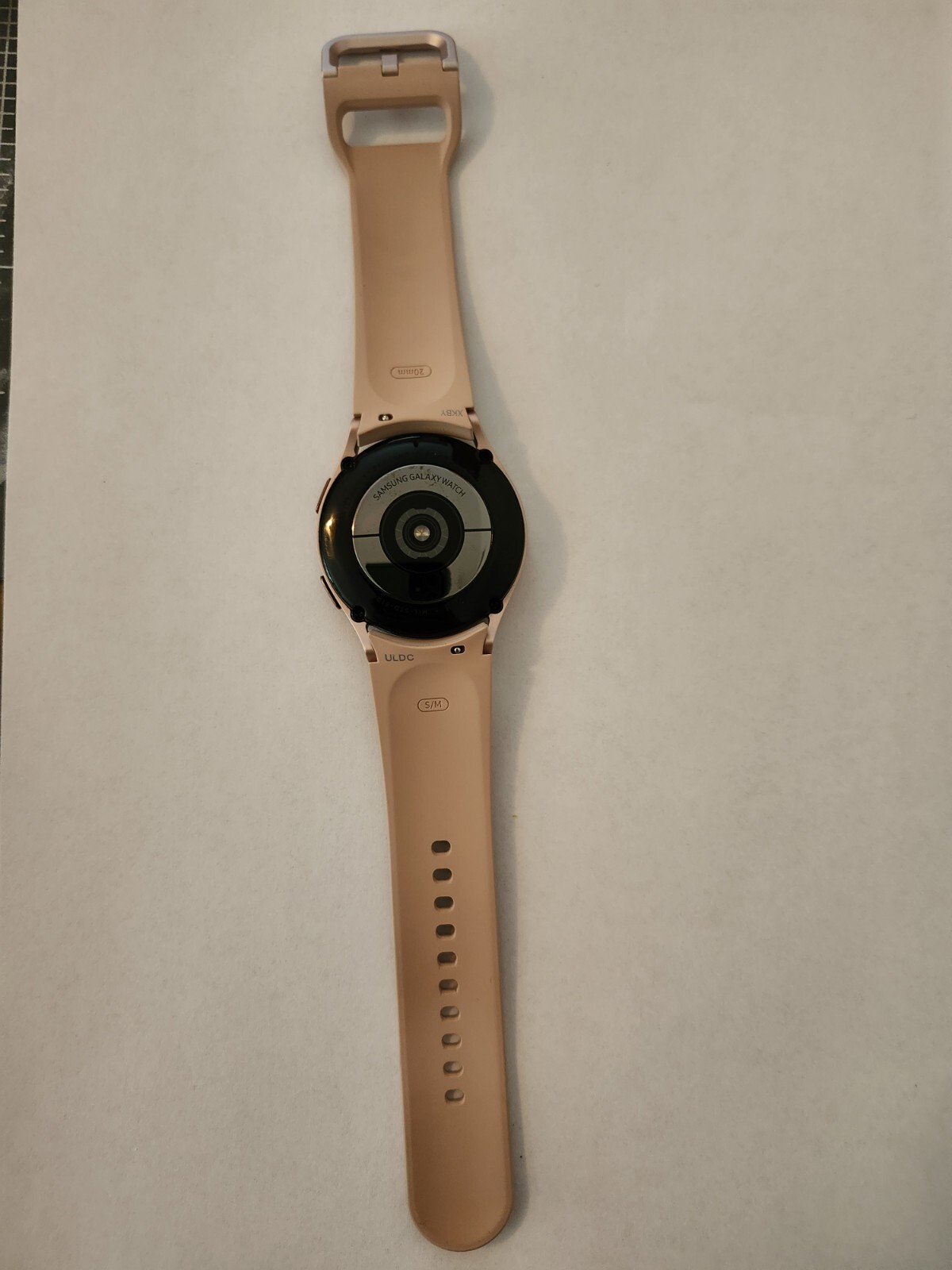 Samsung Galaxy Watch4 SM-R860 40mm Aluminum Case with Sport Band – Pink Gold