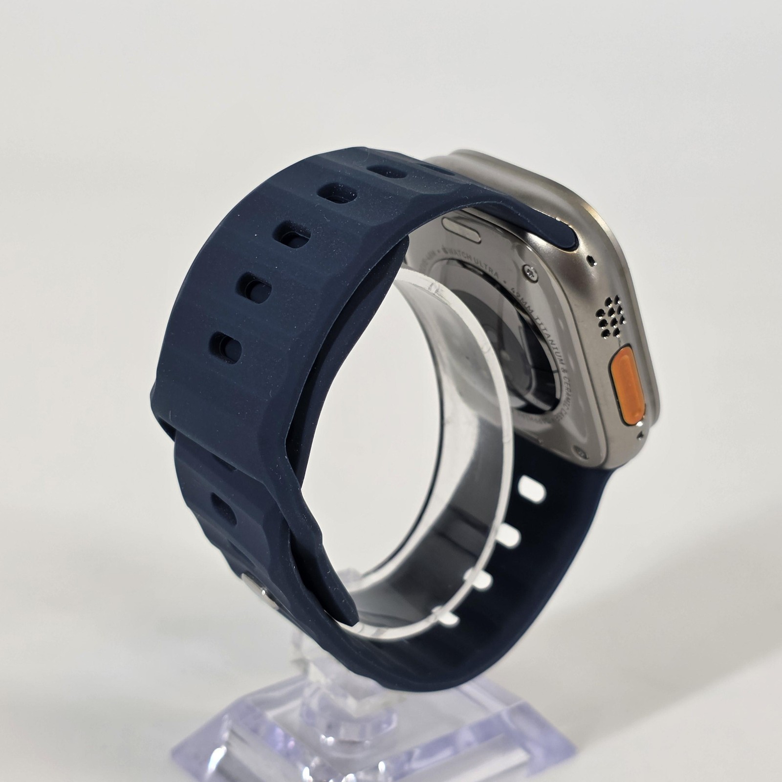Apple Watch (Ultra 2) 49mm Natural Titanium (LTE) w/ Blue Ocean Band- Very Good