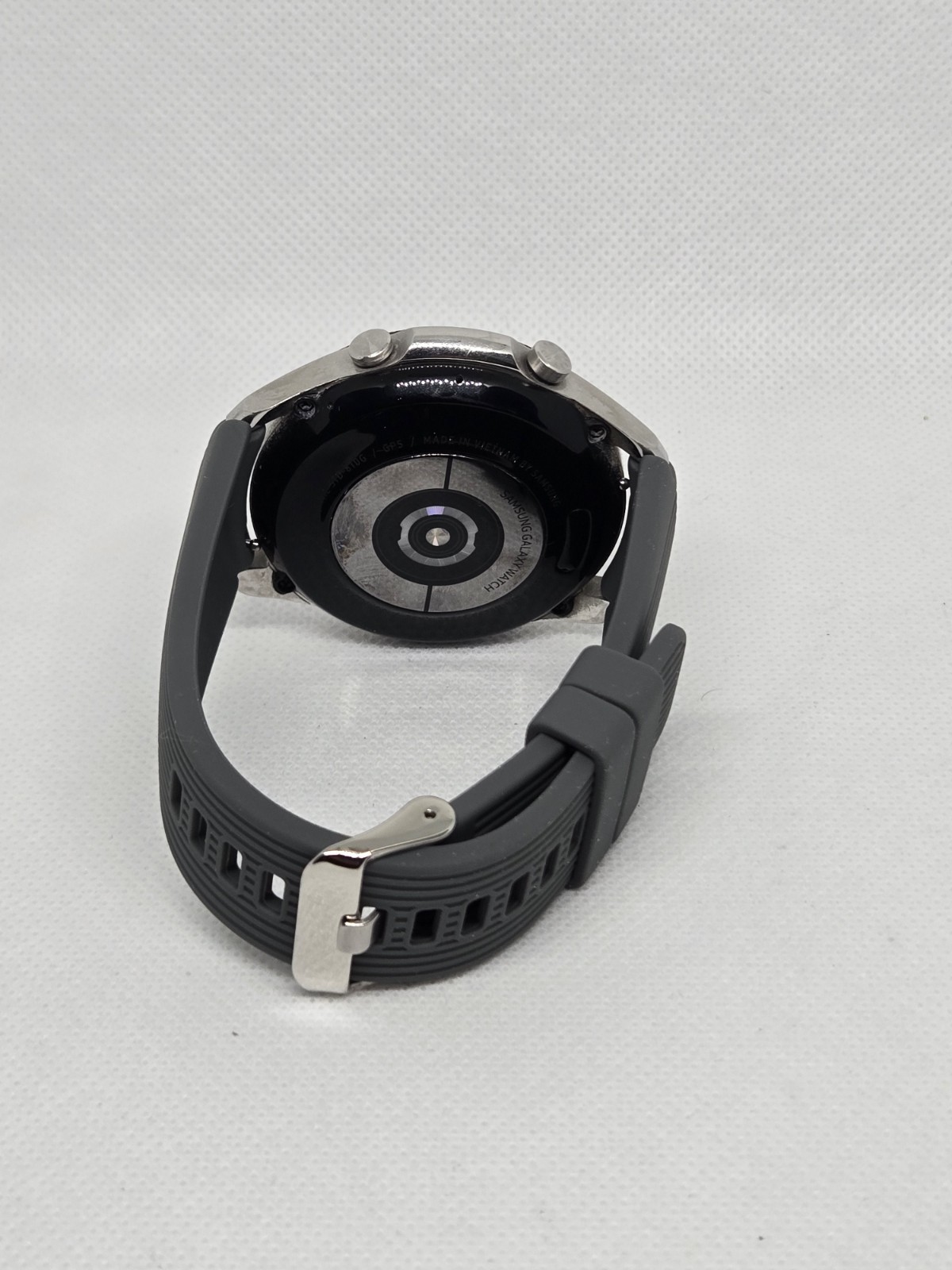 Samsung Galaxy Watch 42mm LTE Silver SM-R815U Smartwatch Excellent Condition