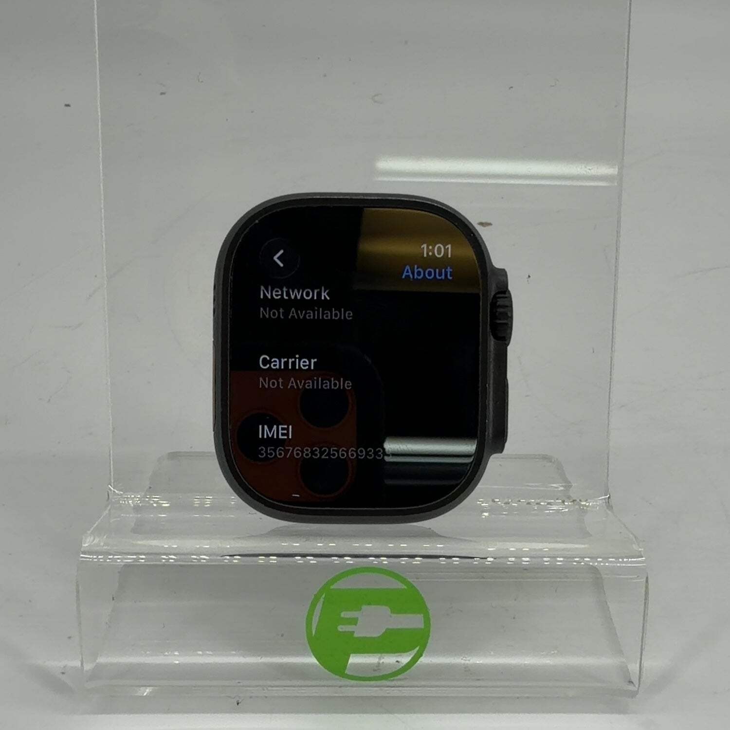 Unlocked Apple Watch Ultra 3 49MM Natural Titanium A3281 Face Only