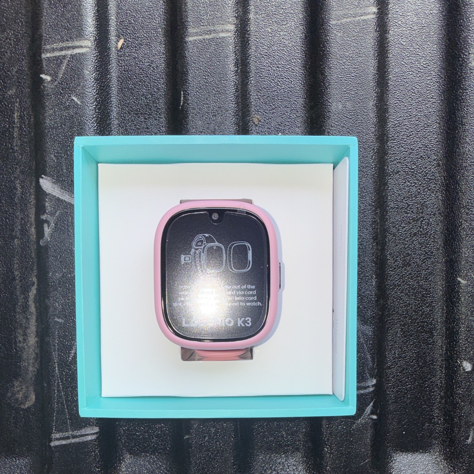 LAGENIO K3 Kids Watch Phone 4G GPS 8GB Pink Silicone Band 42mm