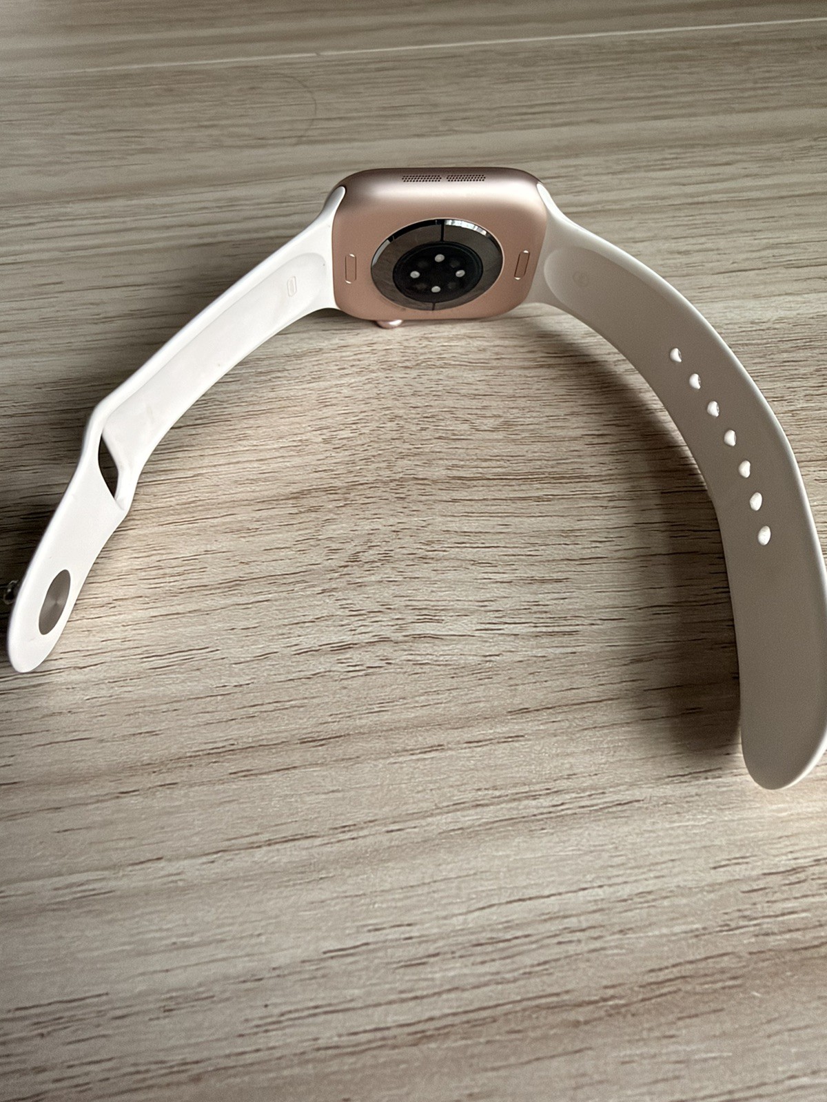 Apple Watch Series 10 46 mm GPS Rose Gold Case w/ Light Blush Sport S/M