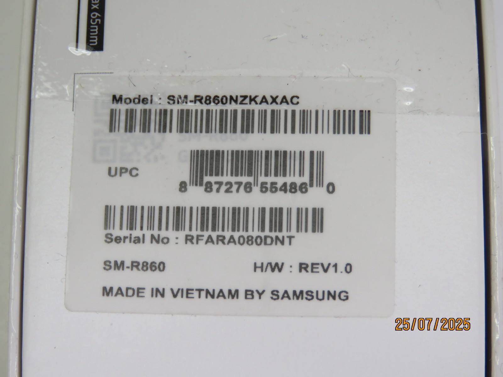Samsung Galaxy Watch 4 SM-R860 40mm Aluminum Case – Black [DT263]