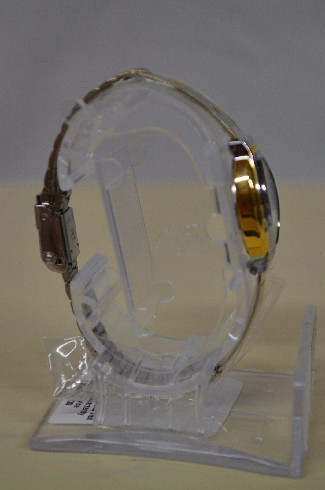 Timex Carriage By Timex 3C79000 Womens Silver & Gold Tone Adjustable Band Watch