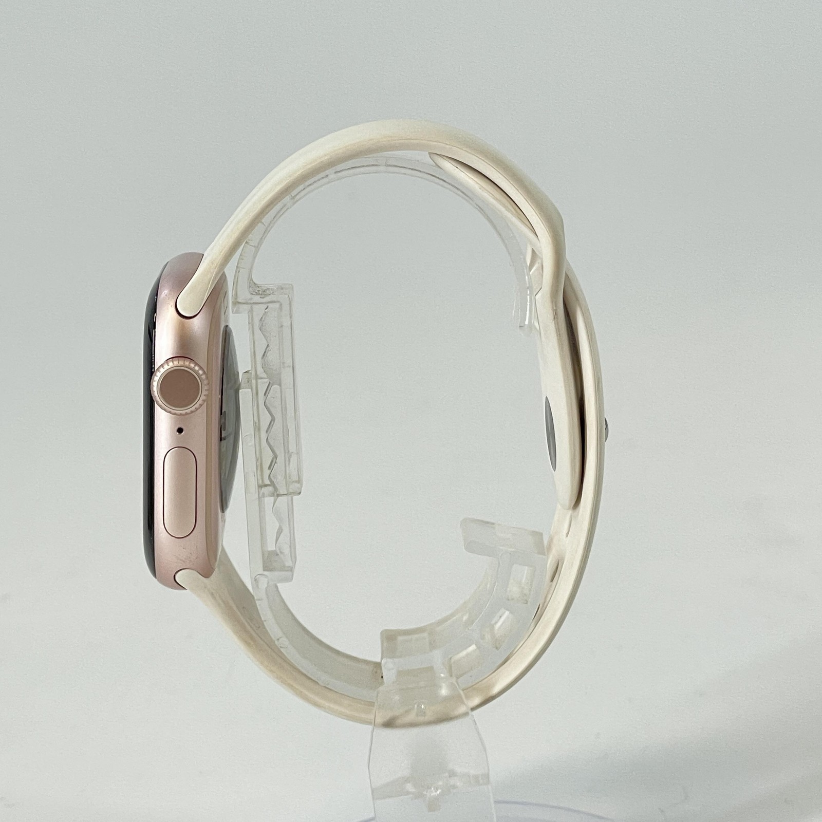 Apple Watch (Series 10) 42mm Rose Gold Aluminum (LTE) w/ White Sport – Fair