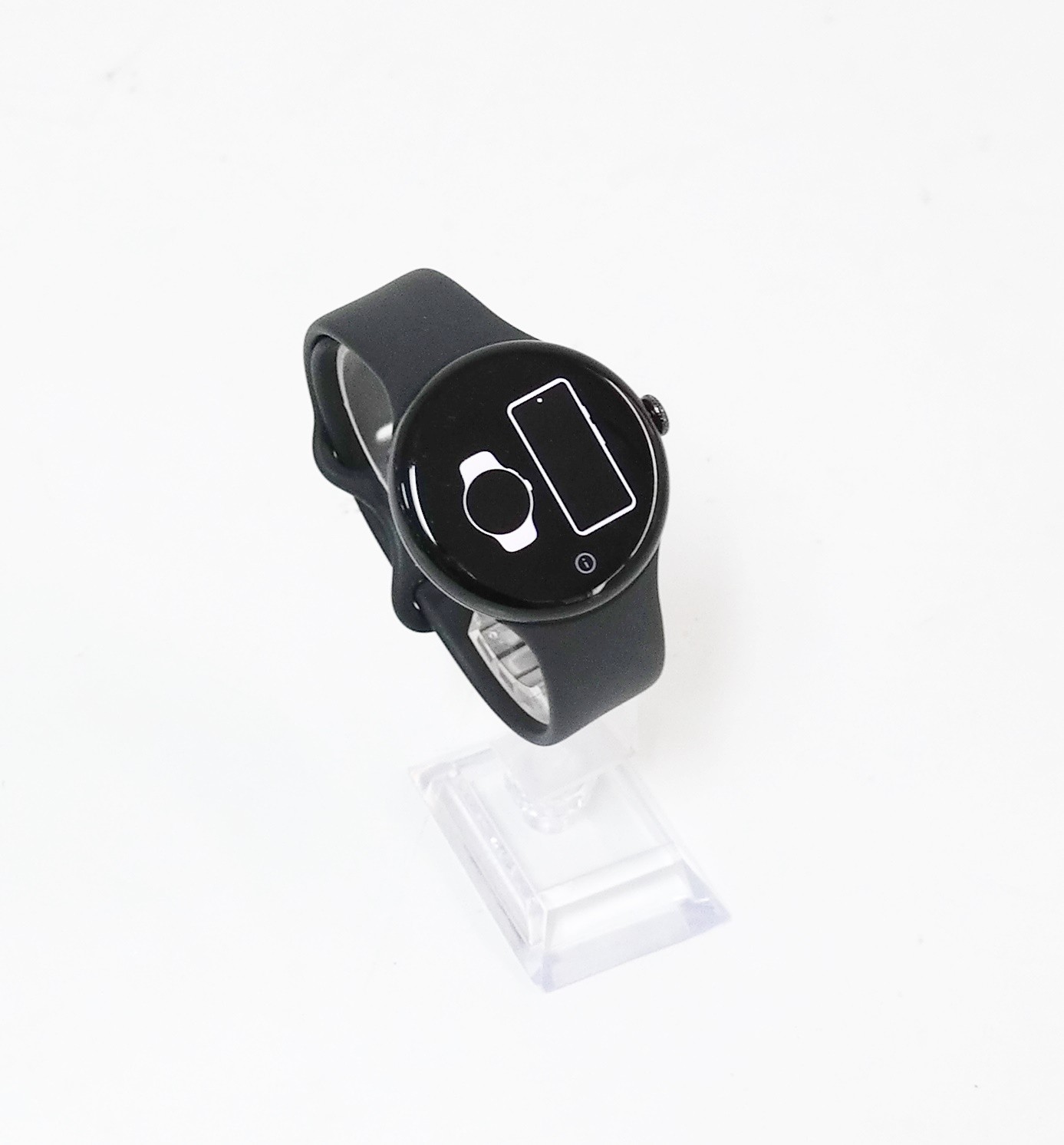 Google Pixel Watch 3 GA05785-US 45mm Smartwatch with Obsidian Band – Matte Black
