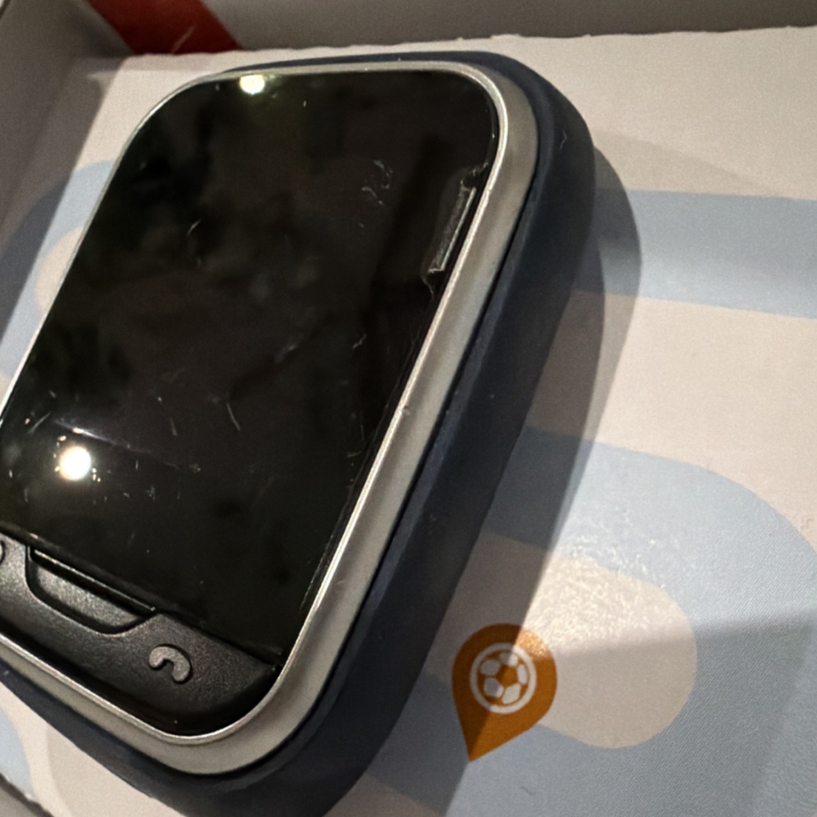 LG GizmoGadget LG-VC200 Smart Watch Dark Blue Verizon GPS Voice Calling