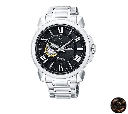 Seiko Premier Automatic Watch (Made in Japan) SSA371J1 with 13x13cm Microfiber