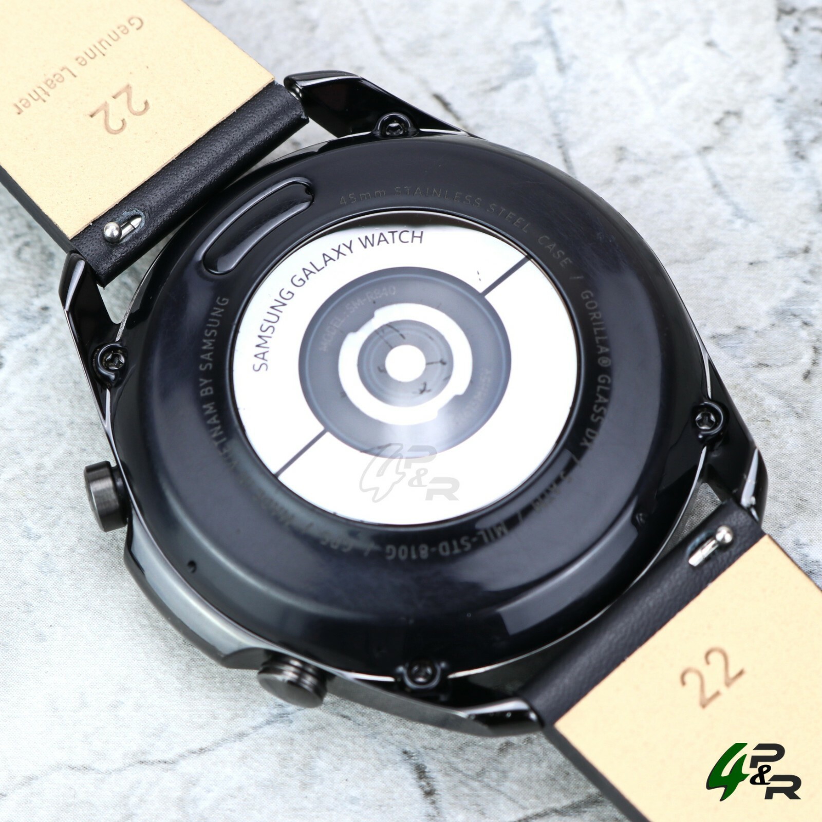 Samsung Galaxy Watch 3 45mm Smartwatch Mystic Black SM-R840NZKCXAR Generic Band