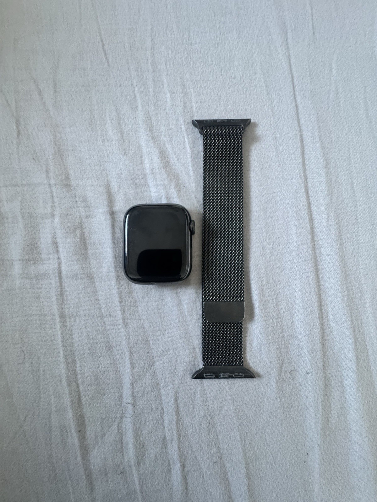 Apple Watch Series 7 41mm Titanium Edition GPS Cellular With Milanese Loop