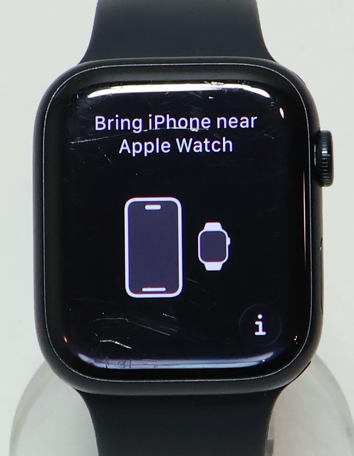 Apple Watch Series 8 Aluminum Case 45mm (GPS) Black MNUL3LL/A