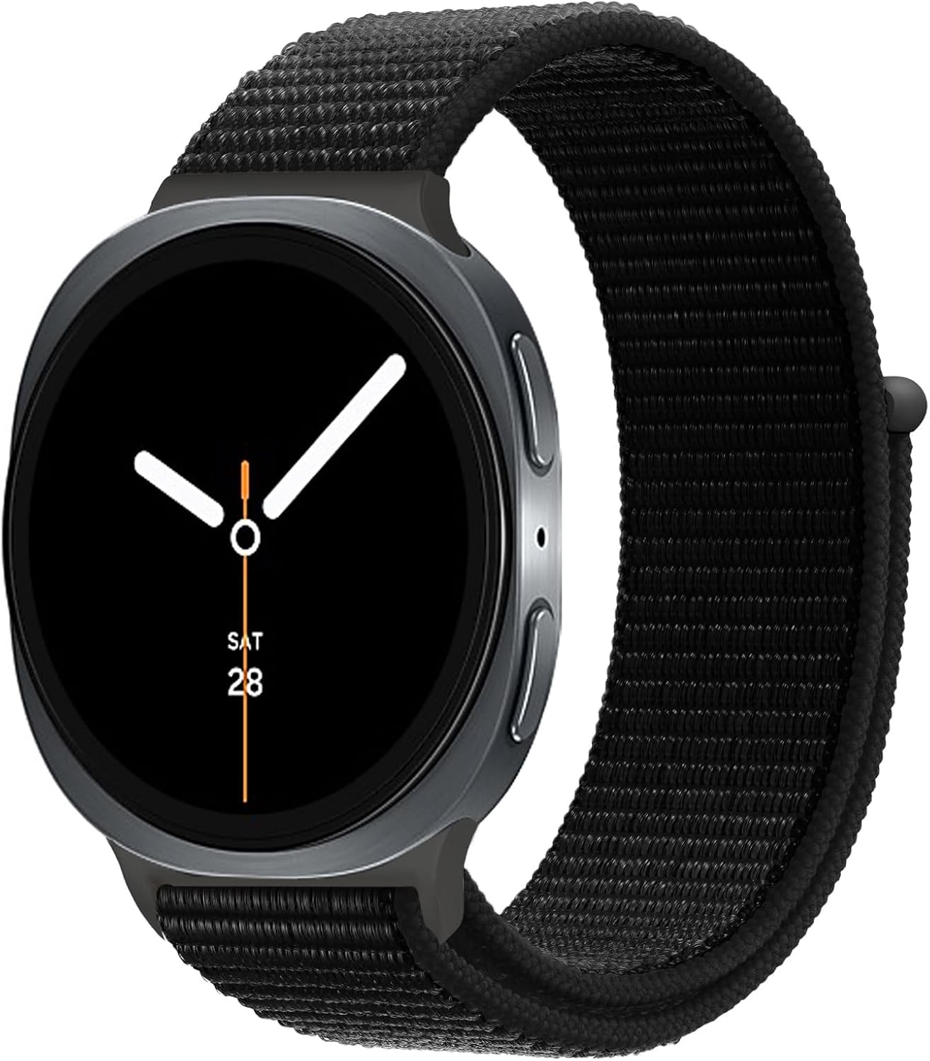 Only Strap For Samsung Galaxy Watch 8 40mm 44mm/8 Classic 46mm Soft Fabric Strap