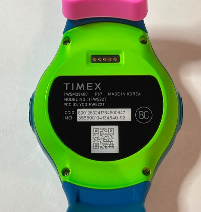 Timex Family Connect Blue Buckle Smartwatch T-Mobile WATCH ONLY (B Grade)