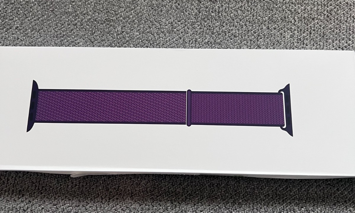Apple Watch Series 10 46mm GPS + Cell Rose Gold Case w Plum Sport Loop MWY83LW/A