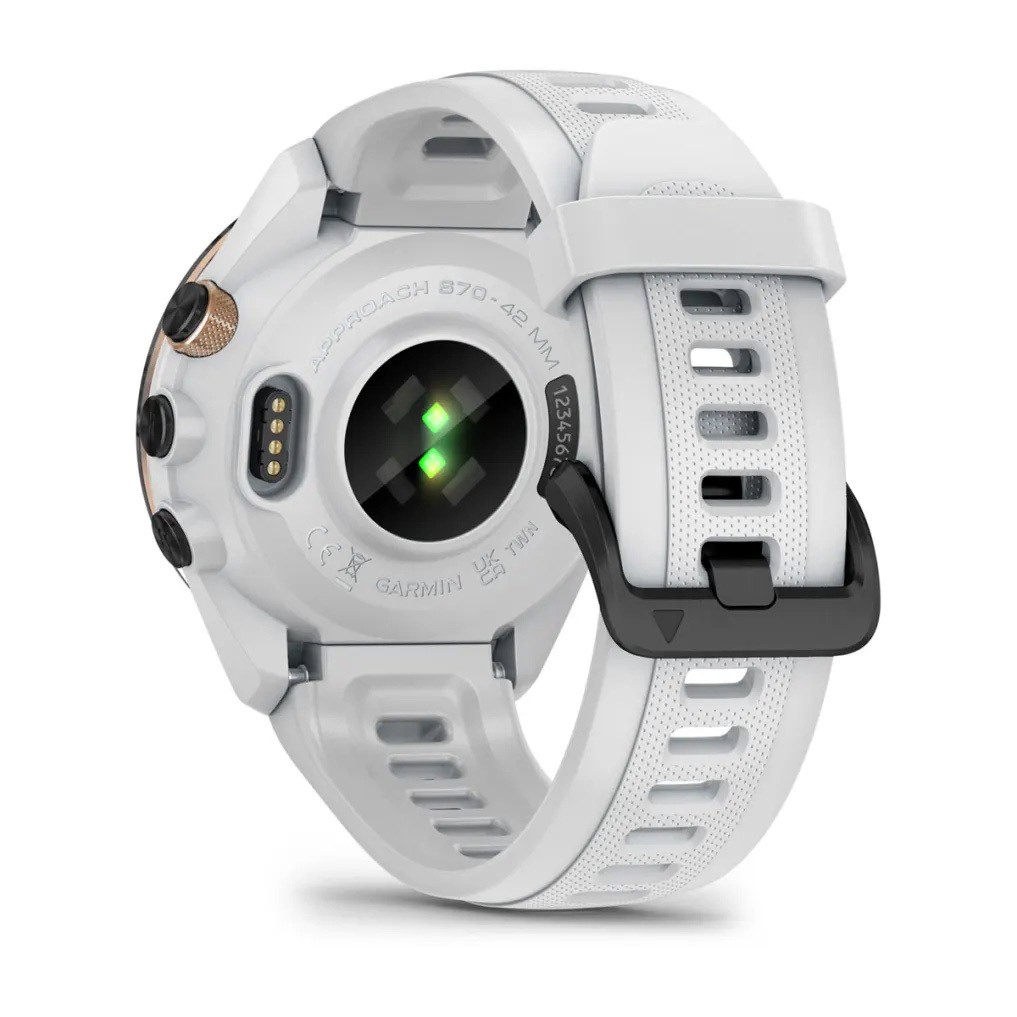 Garmin Approach S70 42MM Fitness Tracker Watch GPS Golf Smartwatch For Men-White