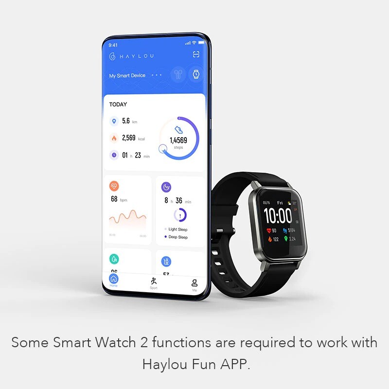 Smart Watch LS02 Global Version 12 Sport Modes Waterproof IP68 Bluetooth 5.0