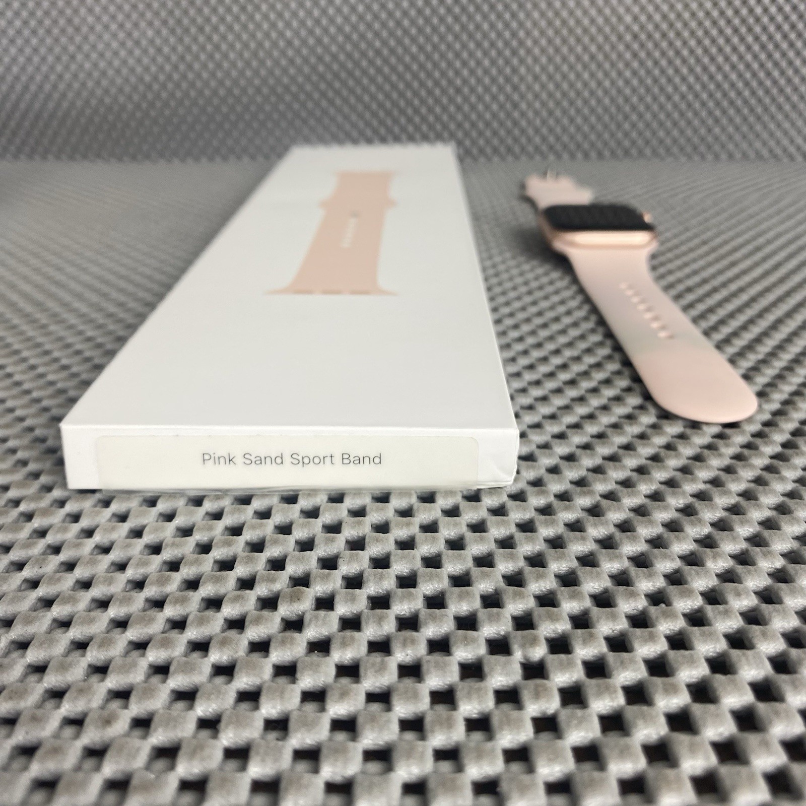 Apple Watch Series 6 40mm Gold Aluminum Case with Pink Sand Sport Band GPS